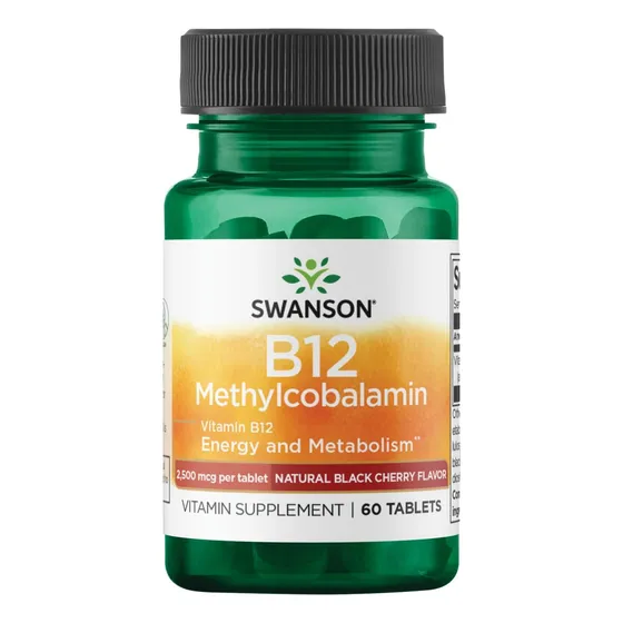 Swanson Metilcobalamina Vitamina B-12 2.5mg 60 Tabletas