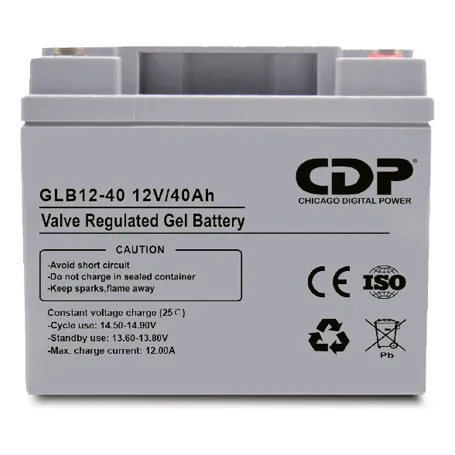 Bateria De Gel Cdp Gbl 12v 40ah Inversores