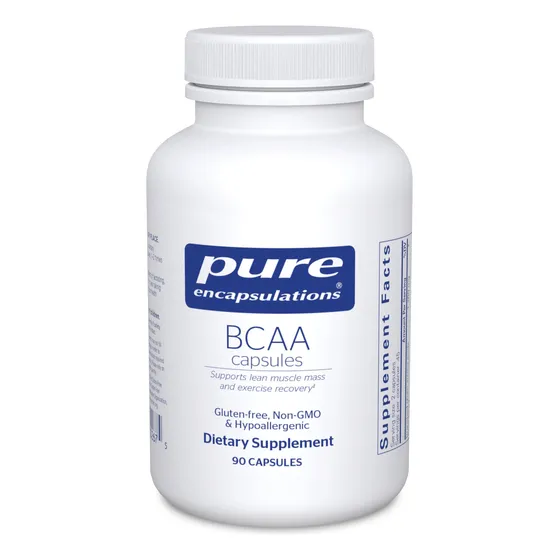 Cápsulas De Bcaa Supplement Pure Encapsulations 90 Cápsulas