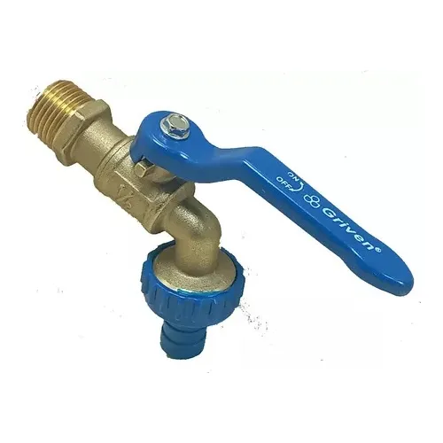 Llave De Chorro Tipo Bola De Bronce 1/2 Griven Gs