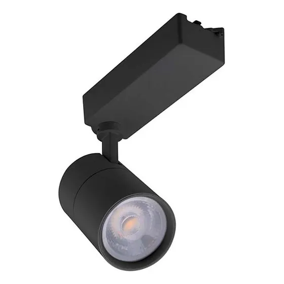 Spot Cilíndrico P/riel 23w 3000k Negro 36º St030t