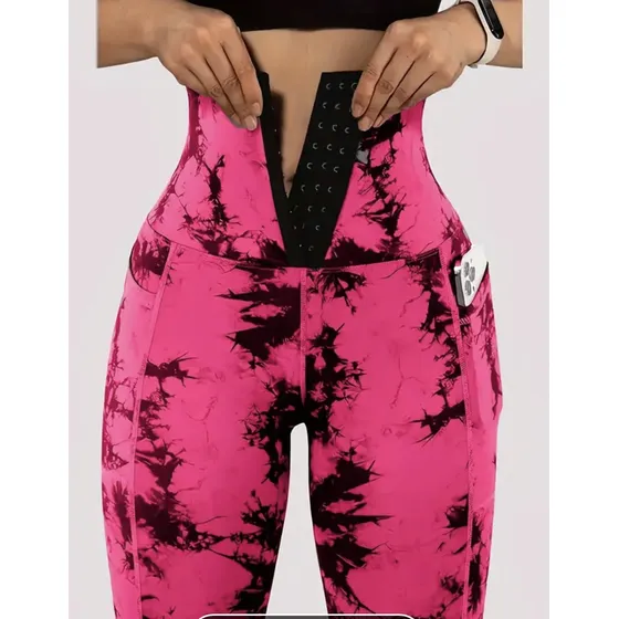 Legging Deportivo Tipo Faja Push Up