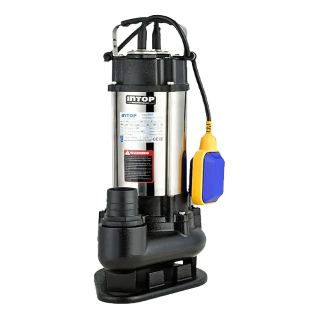 Bomba Sumergible Aguas Servidas 1.5 Hp 220v Intop V1100f