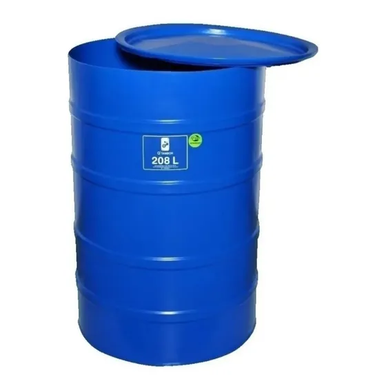 Pipote O Tambor Plastico De Agua Con Tapa 208litros 