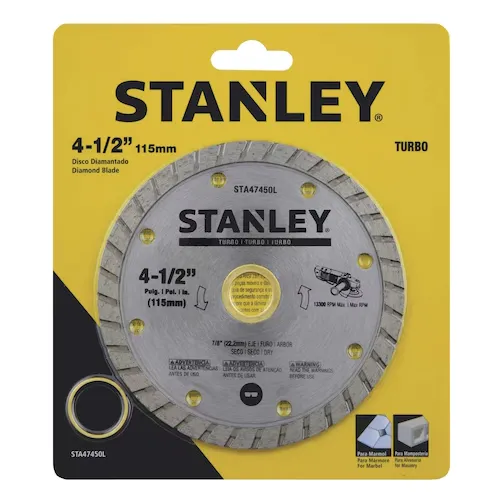 Disco Diamantado 4-1/2  Turbo Stanley