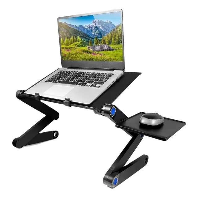 Soporte Mesa Plegable / 2 Coolers / Porta Mouse / Hasta 17  