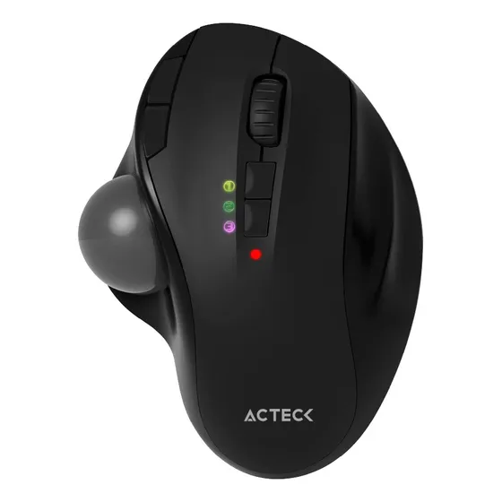 Mouse Ergonomico Trackball  2 Modos Bluetooth Acteck Mi790 