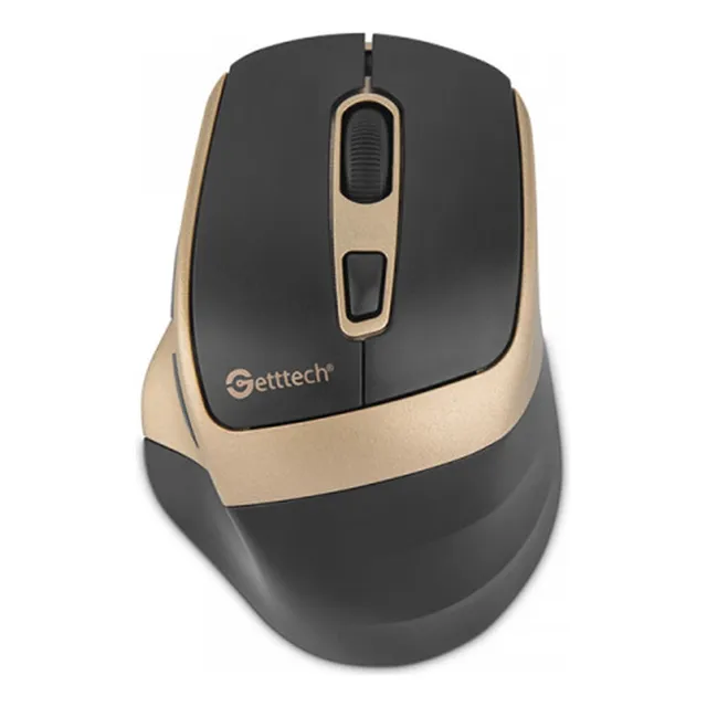 Mouse Ergonomico Silencioso Getttech Inalambrico 6 Botones