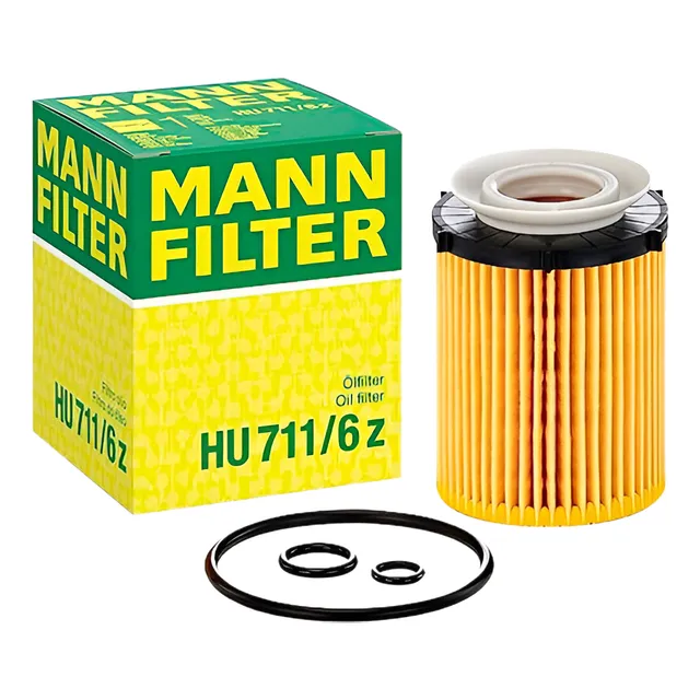Filtro Óleo Motor A200 B200 Cla200 Gla200 1.6 Mann Hu711/6z