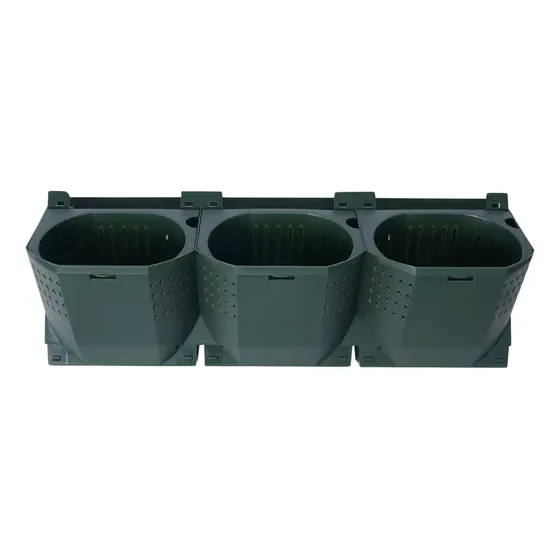 Jardinera Vertical Modular De 3 Macetas