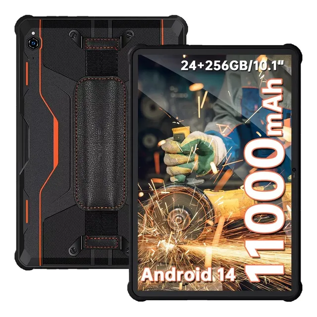 Tablet Oukitel RT9 10.1" 256GB color naranja 24GB de memoria RAM