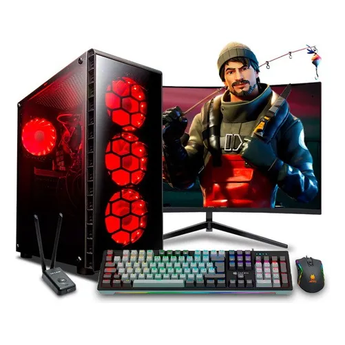 Pc Gamer View 51 Max Hero Red Core Ultra 7 265kf 32gb 1tb