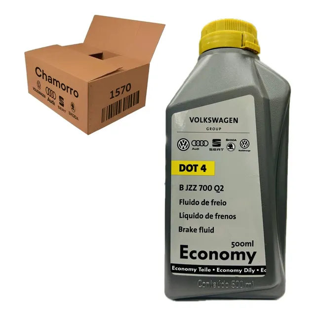 Fluido Freio Dot 4 500ml Vw Fox Saveiro Gol G3 G4 G5 G6 G7