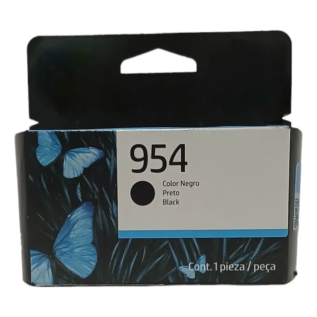 Cartucho De Tinta Hp 954 Negra Original 