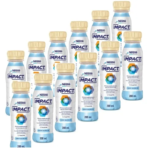 Impact Nestlé 200ml, (kit Com 12) - Escolha O Sabor