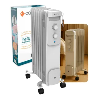 Aquecedor A Oleo Cadence Radiador 1500w Eletrico Portatil Aquecedor A Oleo Cadence Radiador 1500w Eletrico Portatil