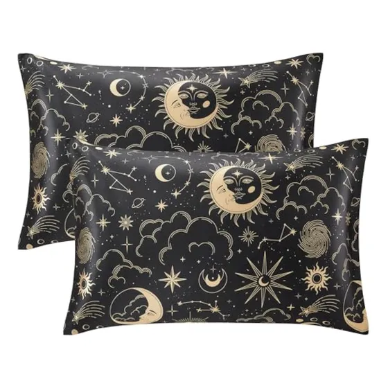 Exq Home - Funda De Almohada De Satén Para El