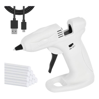 Pistola Silicon Inalambtica Recargable Y Pegamento 10 Barras Pistola Silicon Inalambtica Recargable Y Pegamento 10 Barras