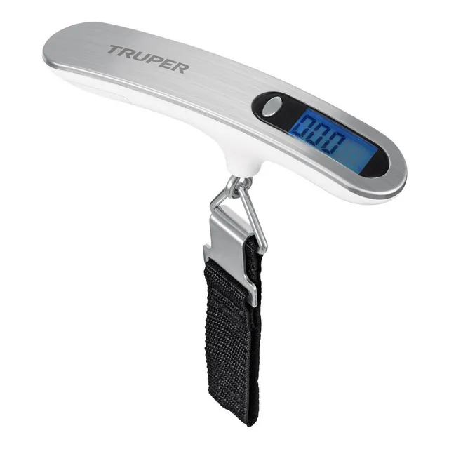 Balanza Para Maletas De Viaje Digital Lcd Soporta Hasta 50kg Capacidad máxima 50 kg