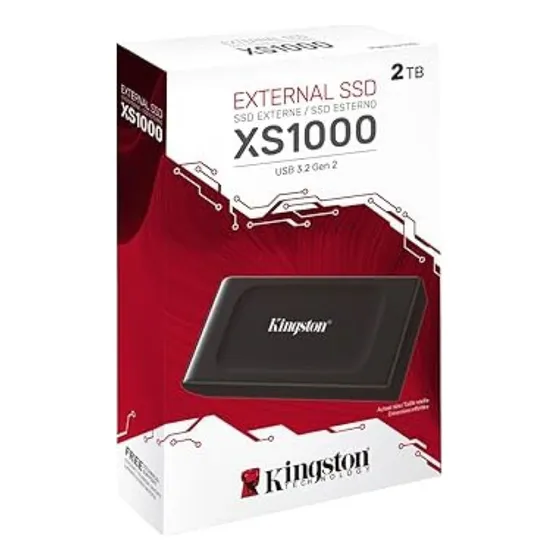 Disco Ssd Externo 2tb Kingston Xs1000 Usb 3.2 Gen 2