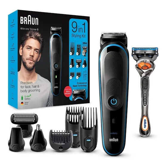 Braun Recortadora Mgk5280 Máquina Afeitadora De Barba