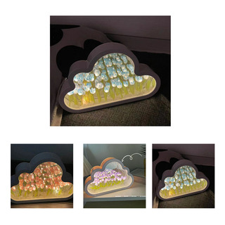 1 Luz Noturna Espelhada Cloud Tulip Para Quarto 1 Luz Noturna Espelhada Cloud Tulip Para Quarto