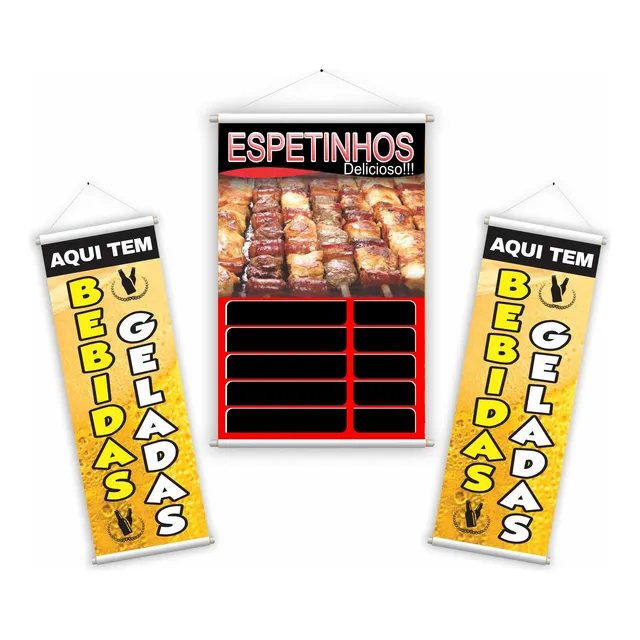 Super Kit Faixa Combinadas Econômico Comércio Pronta Entrega