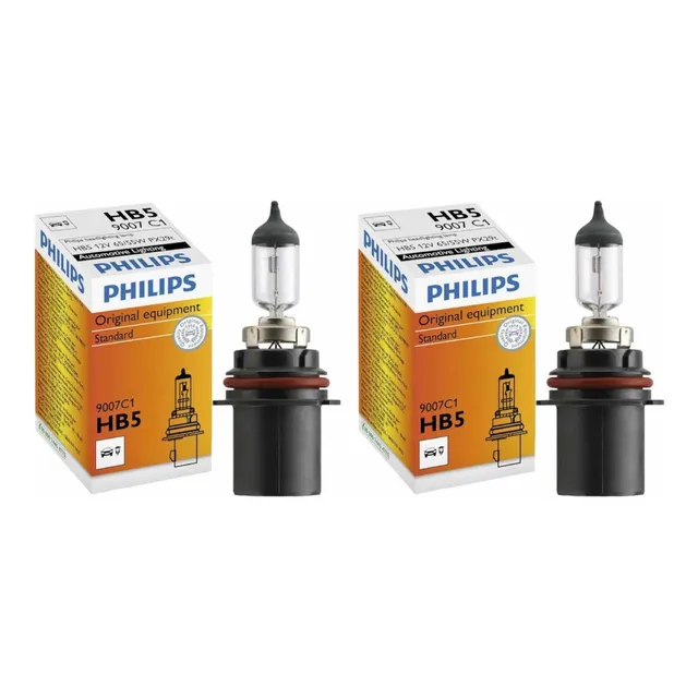 2 Focos Philips 9007 12v Volkswagen Jetta Mk4 2002-2007