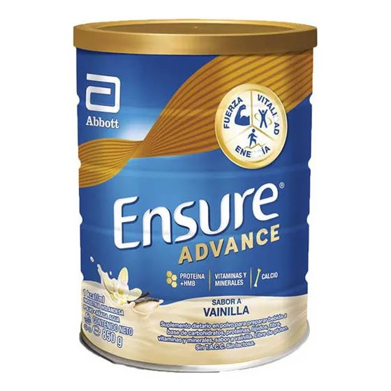 Ensure Advance Polvo Vainilla X 850 G Multivitaminico