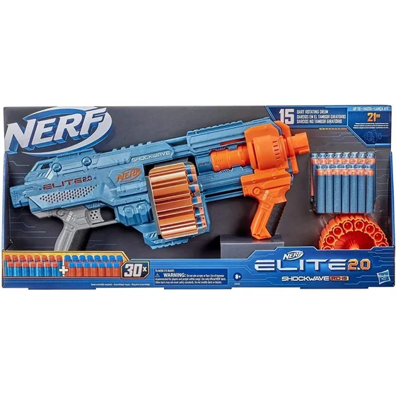 Nerf Elite 2.0 Shockwave Rd 15 Blaster Pistola De Juguete