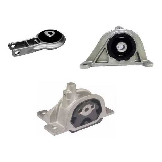 3 Coxim Motor Cambio Fiat Doblo Motor 1.8 Gm 2007 2008 2009