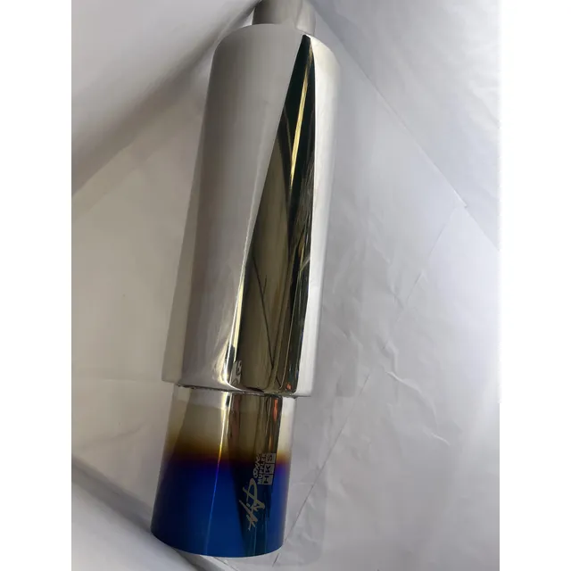 Mufler ,resonador Cola Quemada O Punta De Diamante