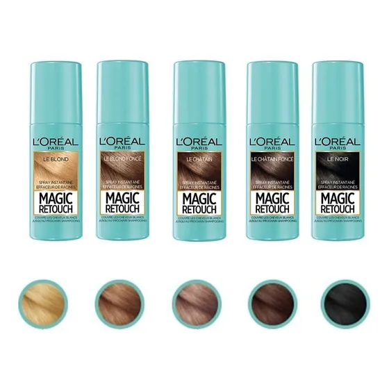 Cubre Canas Y Raices Temporal Loreal Magic Retouch Premium!
