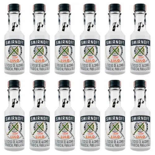 Vodka Smirnoff Lulo Mini 12 Uni - L a $168