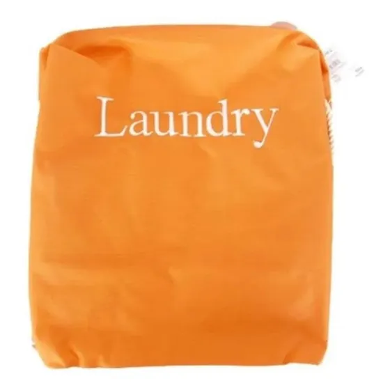 Cesta Para Ropa Sucia Limpia Naranja / Hogar / Lavandero 
