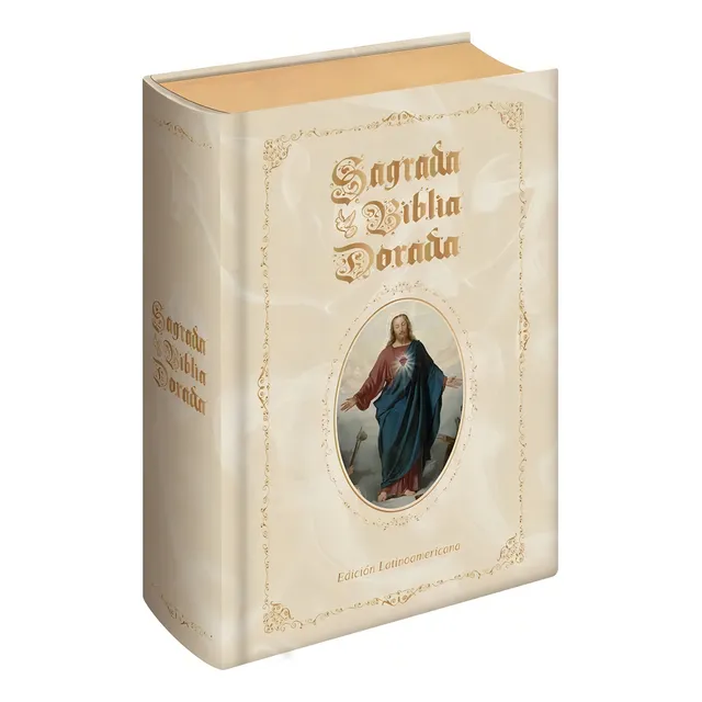 Sagrada Biblia Dorada Lx Grande Editorial Lexus Tapa dura Edición Latinoamericana, Nueva y Original