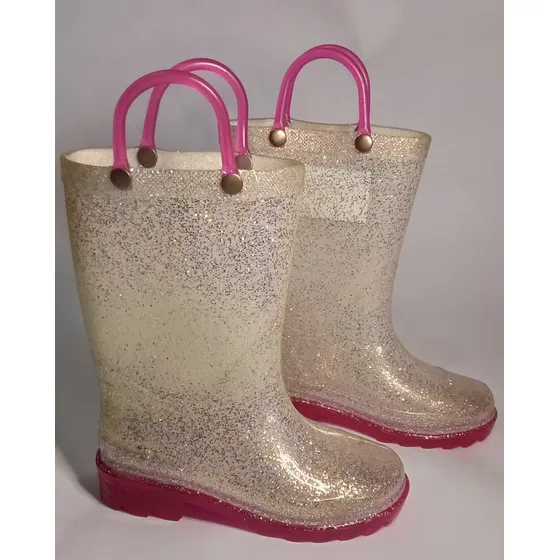 Bota Plástica Para La Lluvia Niñas