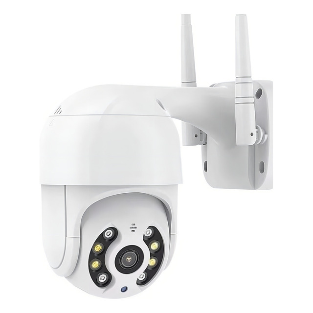 Camera Segurança Chic Shine Gira 320° Smart Ip Wifi Icsee Dome Full Hd Cor Branco Camera Segurança Chic Shine Gira 320° Smart Ip Wifi Icsee Dome Full Hd Cor Branco