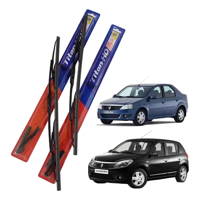 Plumilla Titan Hd Metalica Renault Logan-sandero 2005-2015