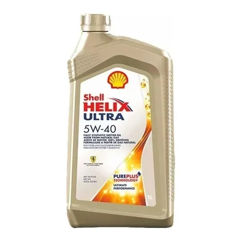 Lubricante Shell Helix Ultra 5w40 Sintetico 1l. L46