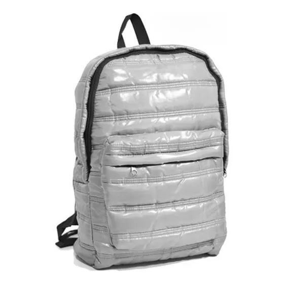 Mochila Capitoneada Grande De Nylon