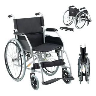 Cadeira De Rodas Dobråvel Aço Resistente 100kg Desmontåvel Cadeira De Rodas Dobråvel Aço Resistente 100kg Desmontåvel