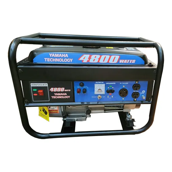 Planta De Luz Portatil 4800w Tecnología Yamaha Generador