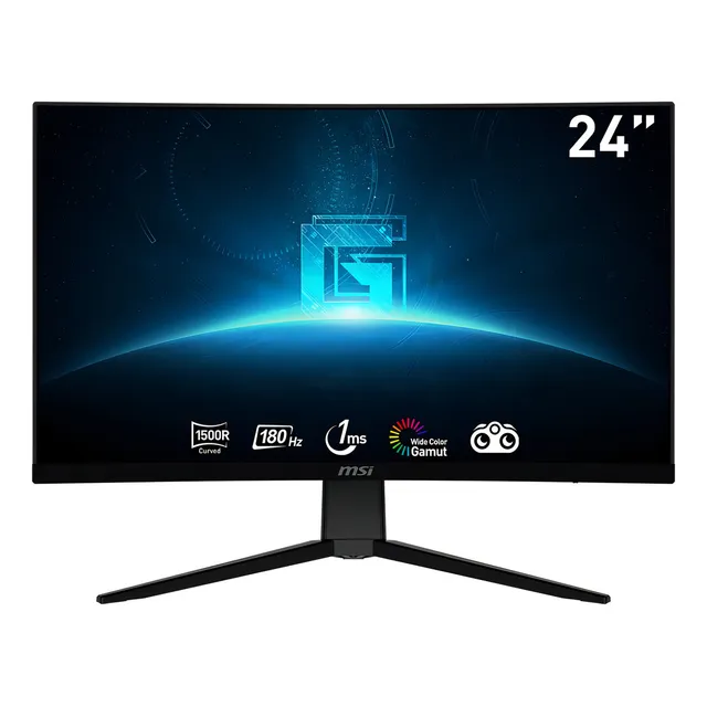 Monitor Gamer Msi G2422c 24 Curvo Full Hd Color Negro