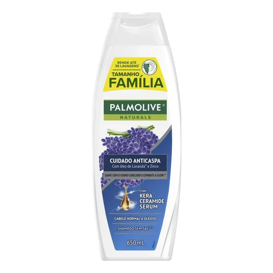 Shampoo Palmolive Naturals Anticaspa Lavanda 650ml