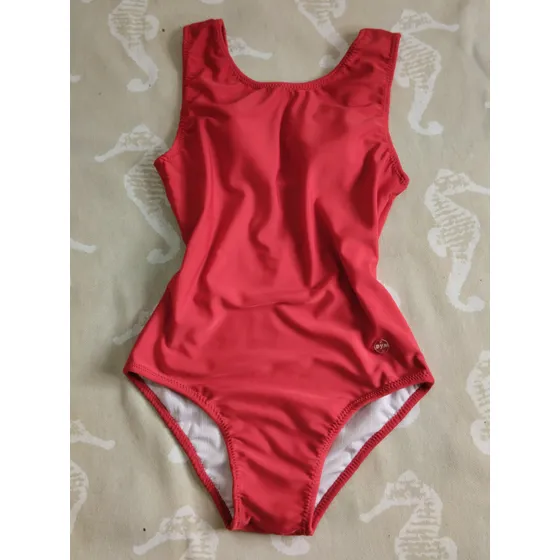 Traje De Baño Para Niñas | Enterizo Sin Mangas. 