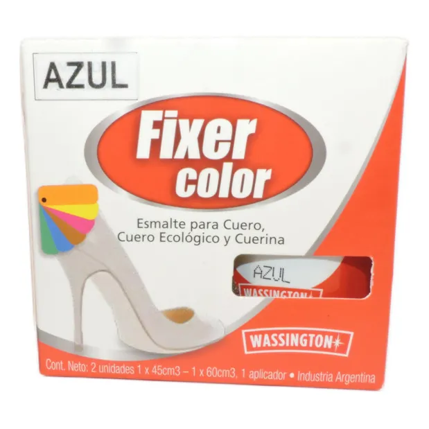 Esmalte Para Cuero . Varios Colores. ( Fixer  Caja)