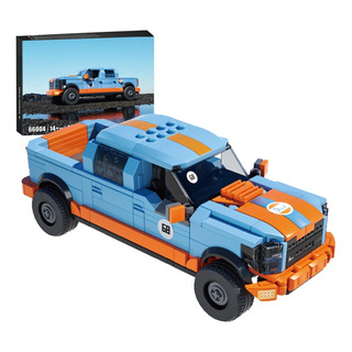 La Camioneta F-150 Construye Bloques De Construcción Modelo La Camioneta F-150 Construye Bloques De Construcción Modelo