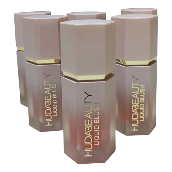 Rubor Liquido + Brocha 6 Tonos Diferentes Practico Innovador