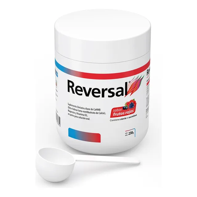 Reversal, 3g Hmb, Restaura Y Fortalece La Salud Muscular Sabor Frutos Rojos